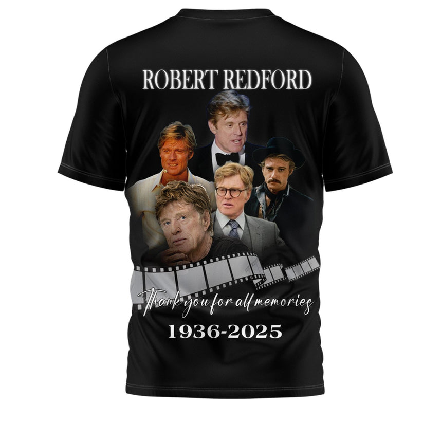 Robert Redford 3D T-Shirt