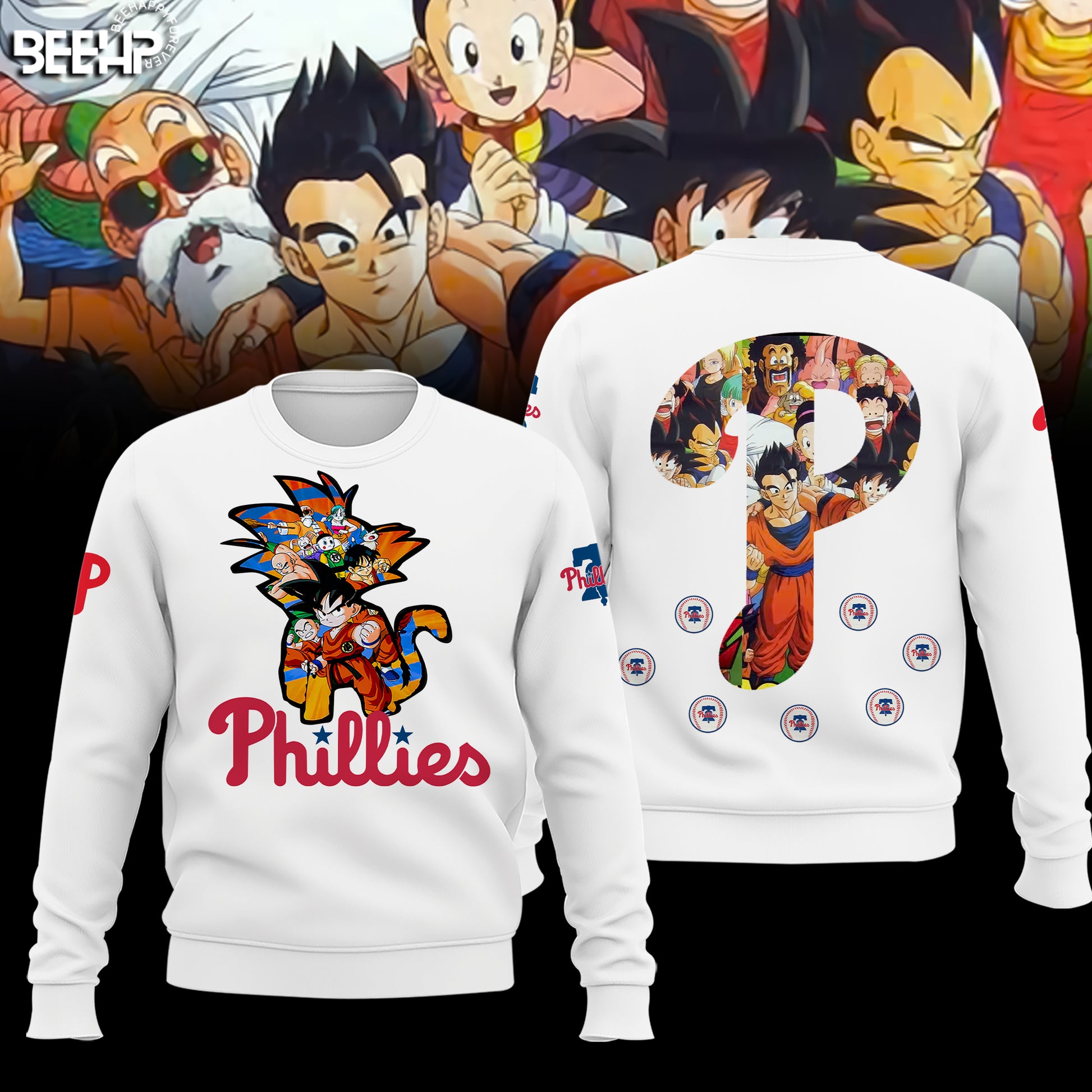 _Philadelphia Phillies Dragon Ball Night Hoodie V1
