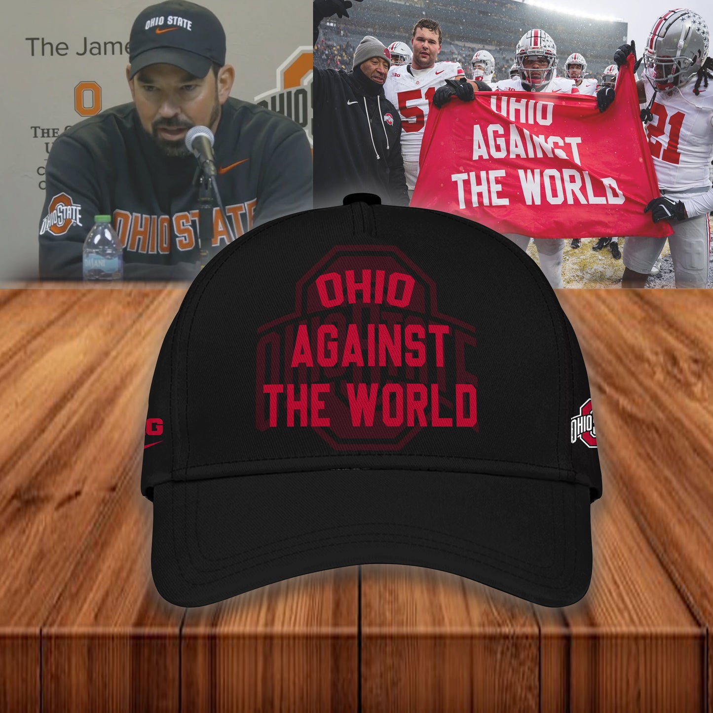..Ohio State Buckeyes "Against The World" Limited Edition T-Shirt