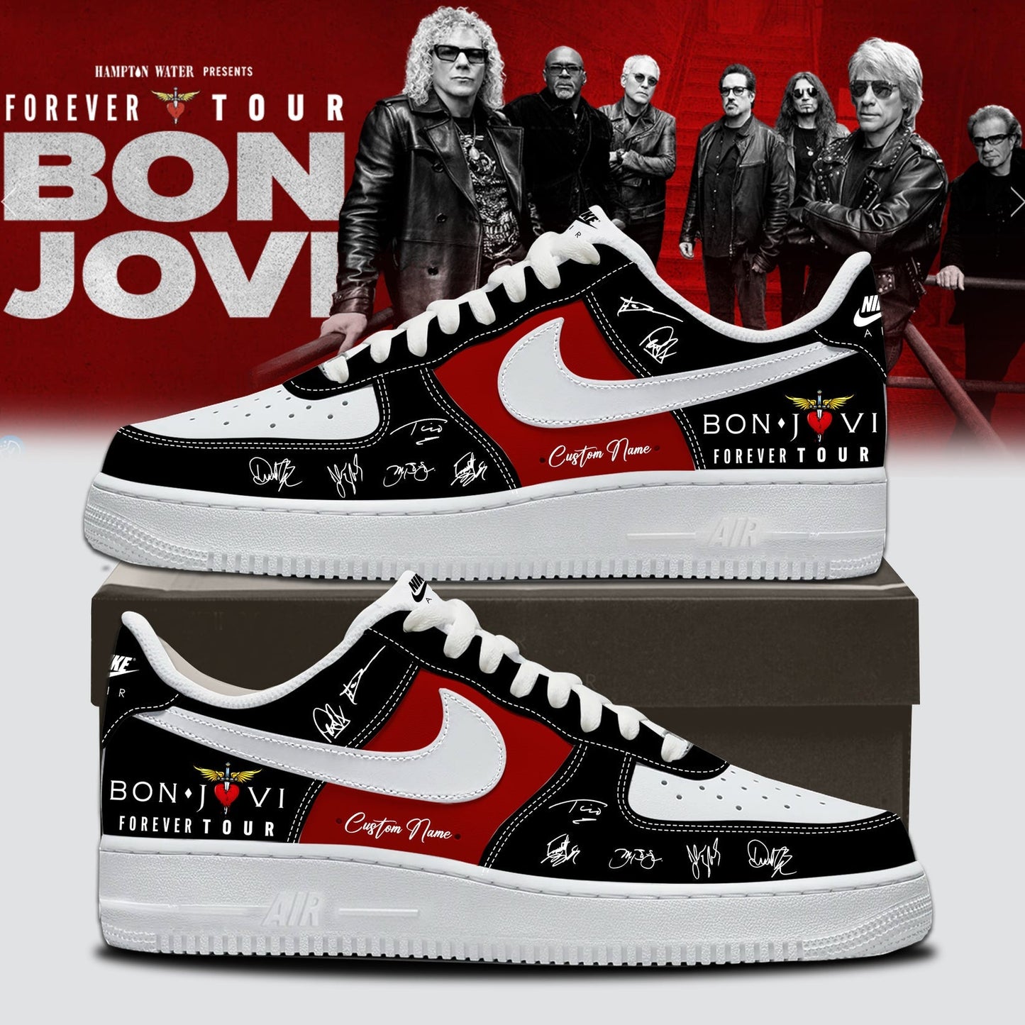 BON JOVI “Forever Tour” Signature Collection Limited Edition – Shoes