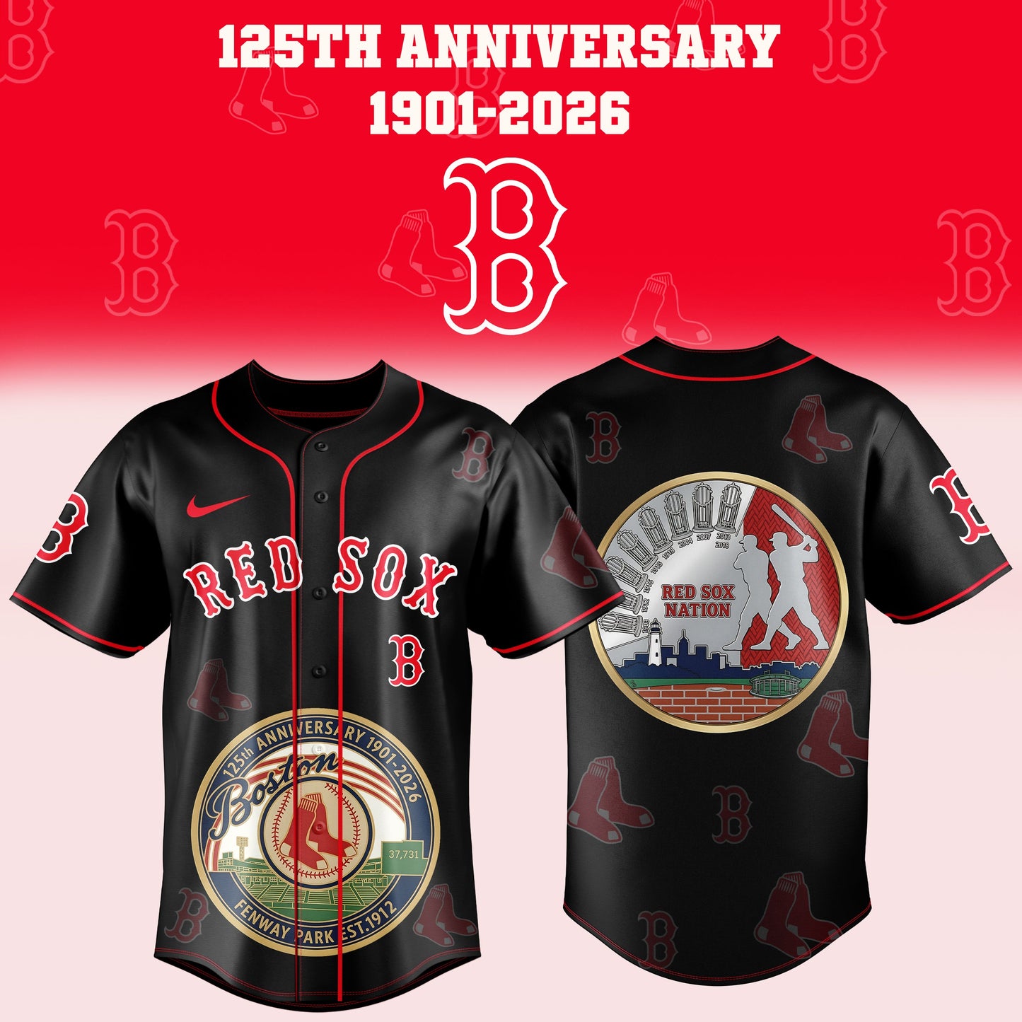 Red Sox 125th Anniversary Limited Jersey