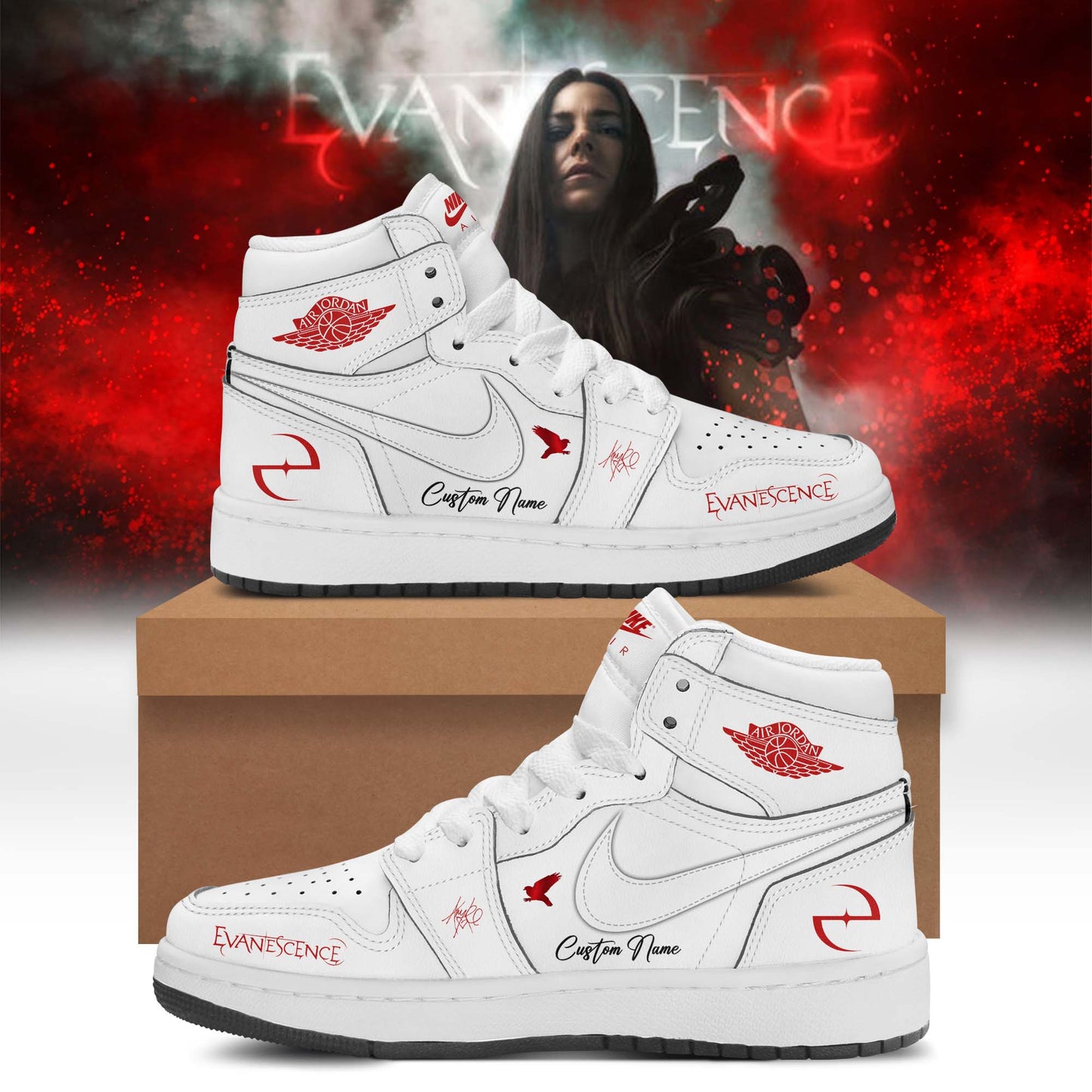 EVANESCENCE Sanctuary 2026 World Tour Limited Edition JD1 Shoes