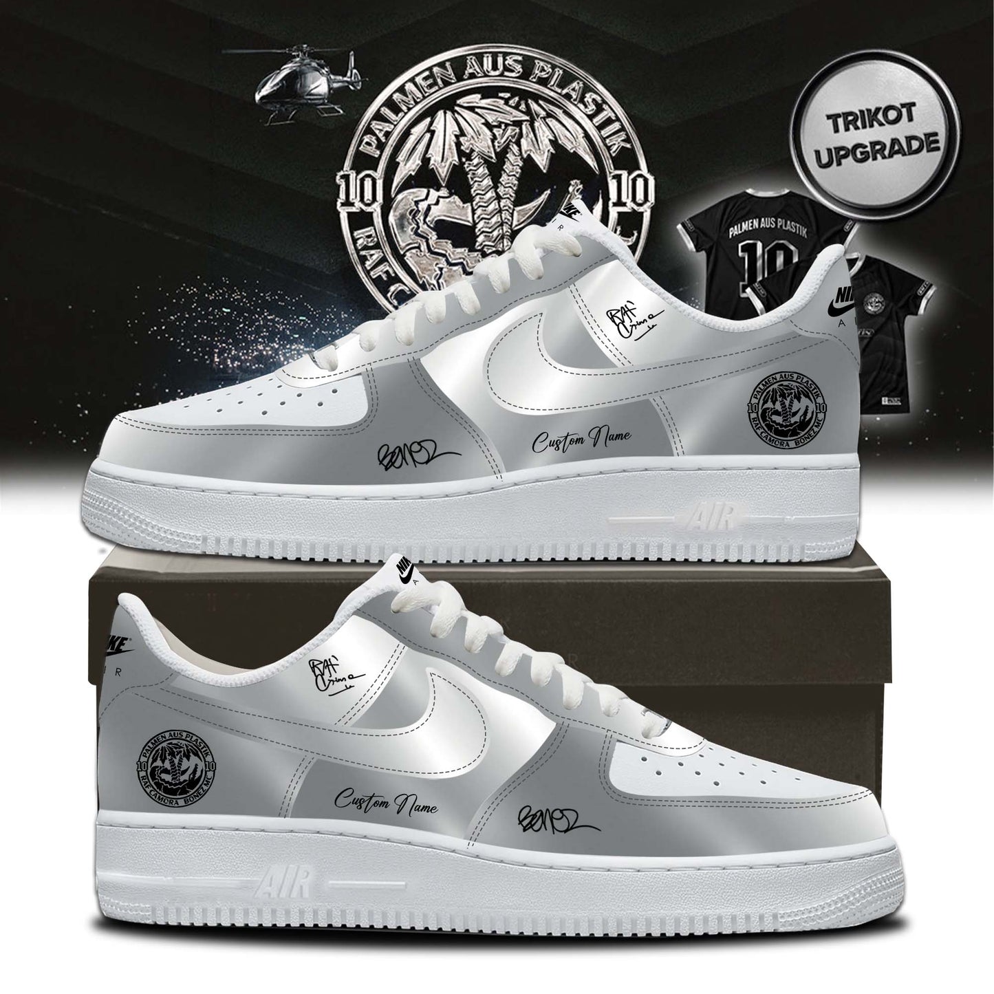 RAF Camora & Bonez MC “10 Jahre Palmen aus Plastik Tour” signed Shoes
