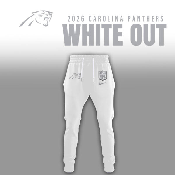 Carolina Panthers 2026 White Out Limited Edition T-Shirt