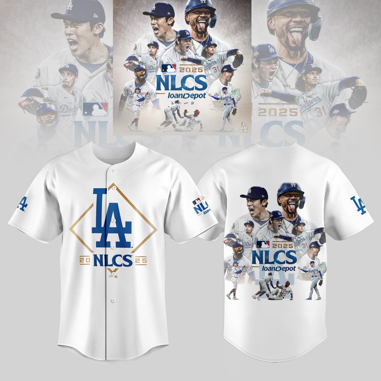 NLCS – Let’s Go Dodgers Shirt- Let’s Go Dodgers Jersey