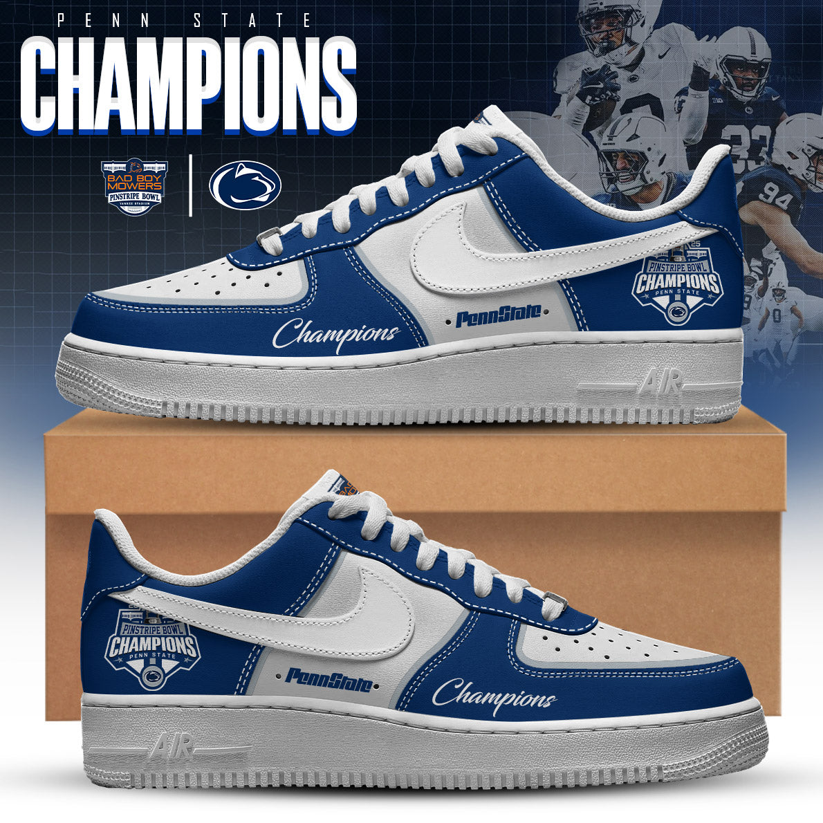Penn State – Pinstripe Bowl Champions Air Force 1