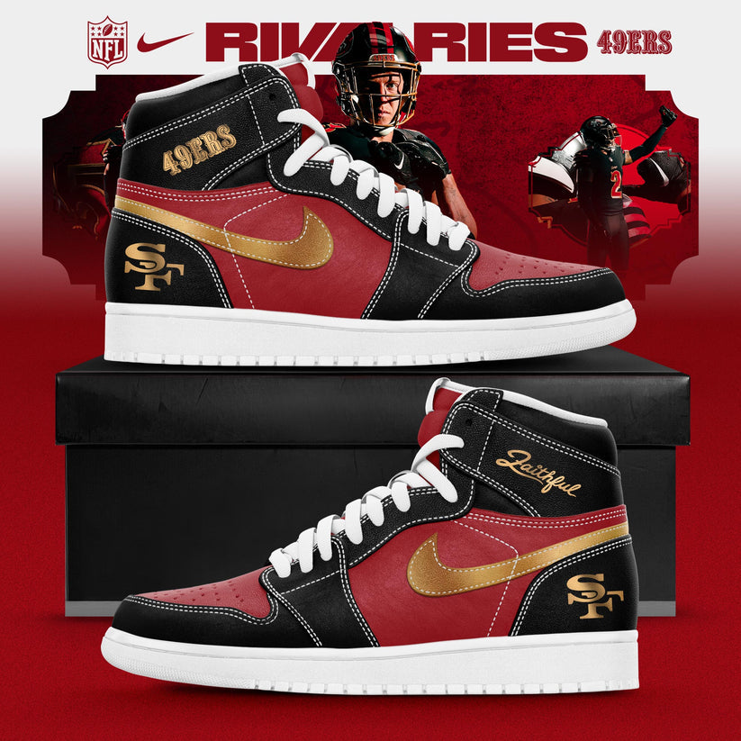 San Francisco 49ers Rivalries Limited Editions Air Jordan 1 Sneaker