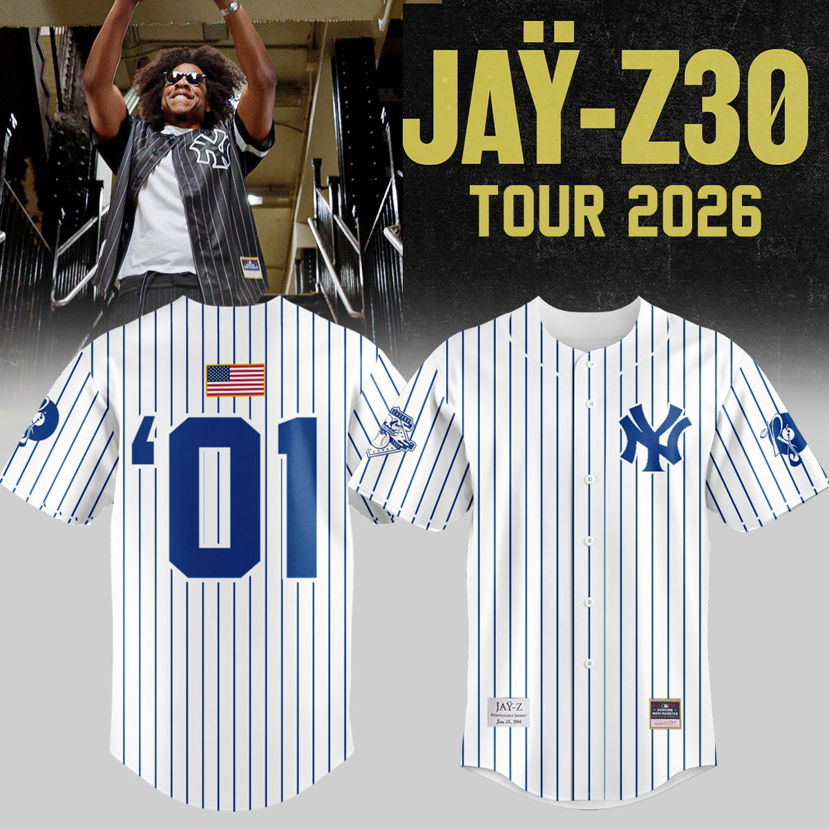 .The JAŸ-Z30 Limited Edition Jersey