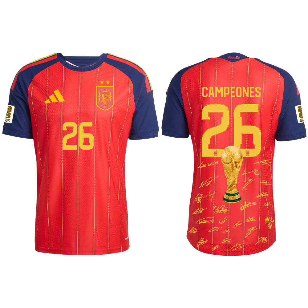 Spain World Cup Champions 2026 Jersey