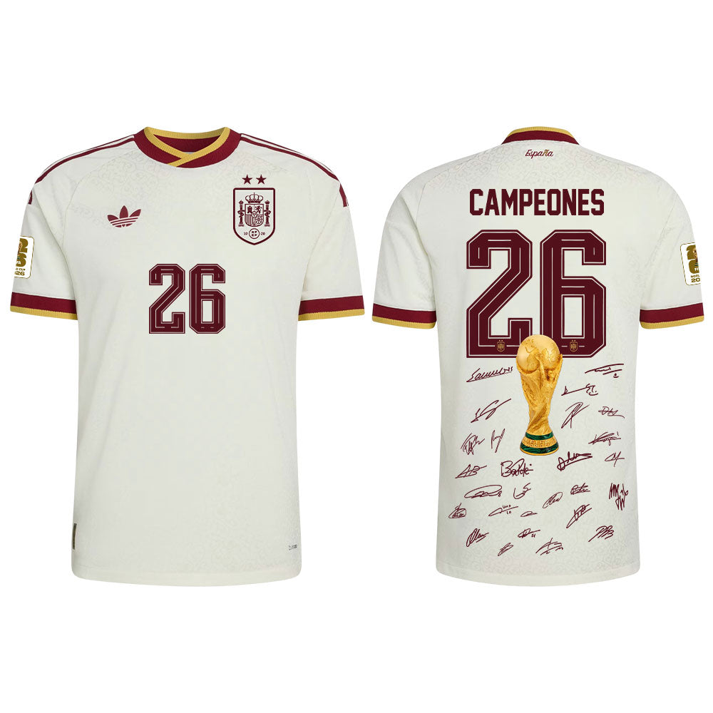 Spain World Cup Champions 2026 Jersey