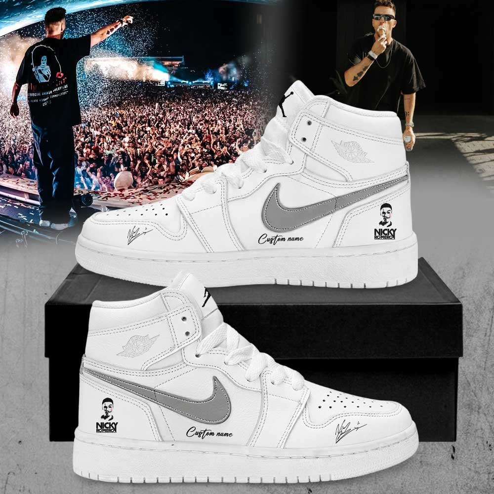 Nicky Romero Tour 2026 V4 Signature Custom Name Shoes