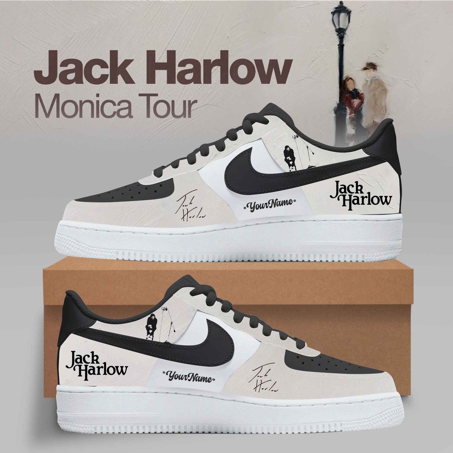 Jack Harlow Monica Tour Limited Edition AF1 Sneakers