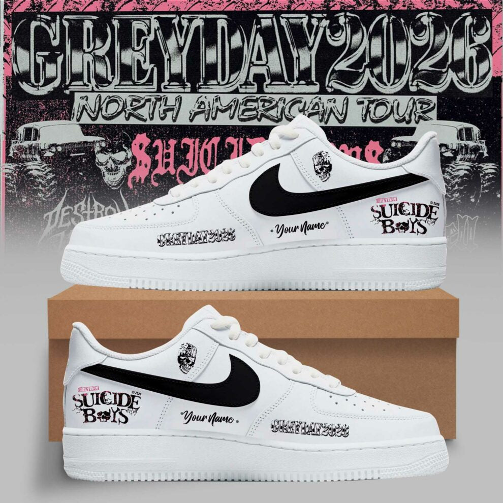 Grey Day 2026: Official Custom Kicks for the Suicideboys Faithful