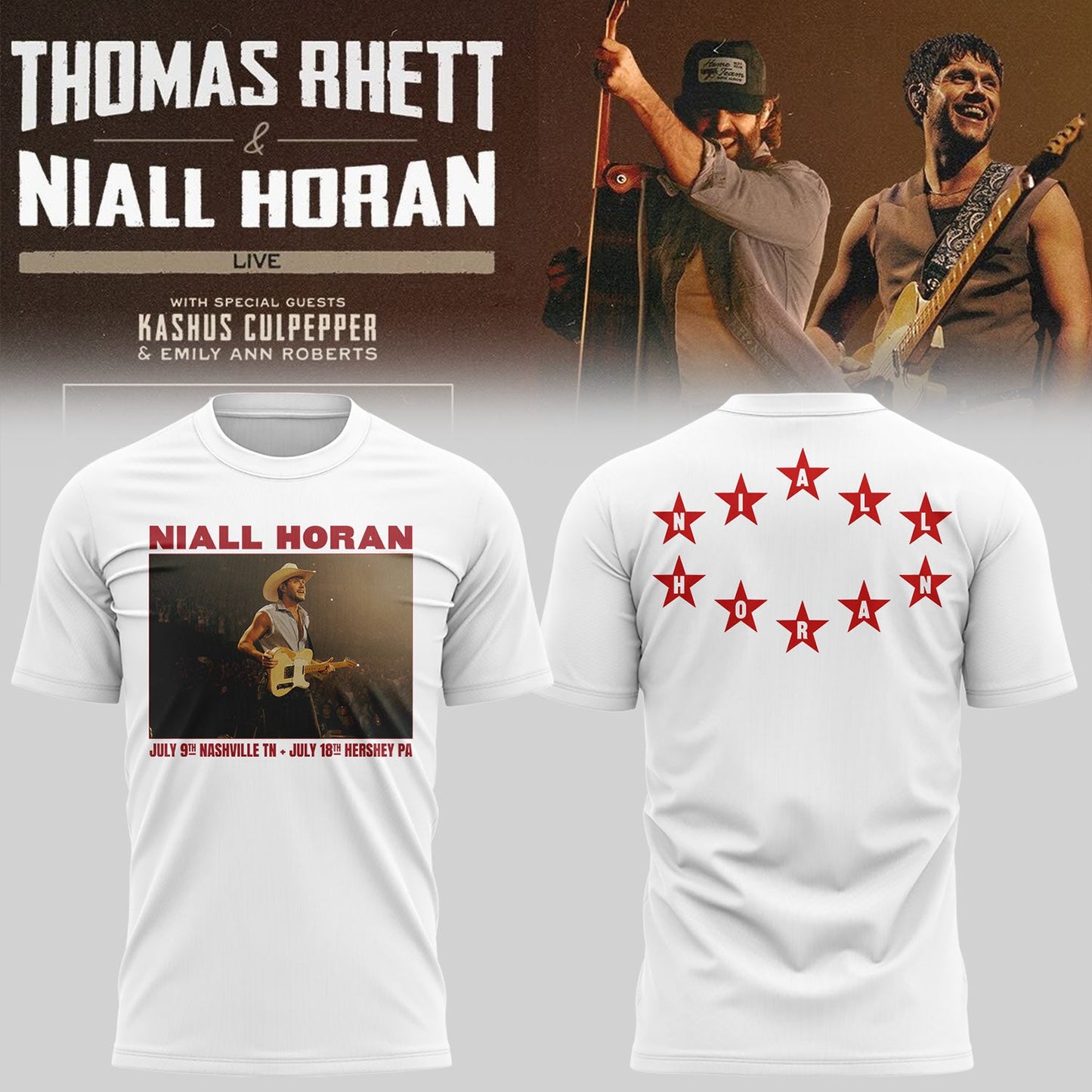 Limited Edition The Soundtrack to Life Tour Shirt