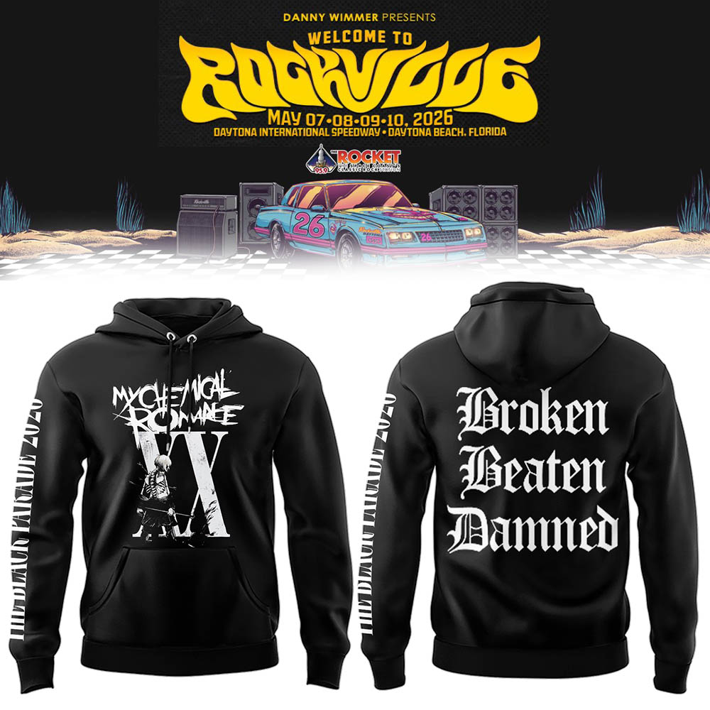 Limited Edition MCR x Welcome To Rockville 2026 Hoodie
