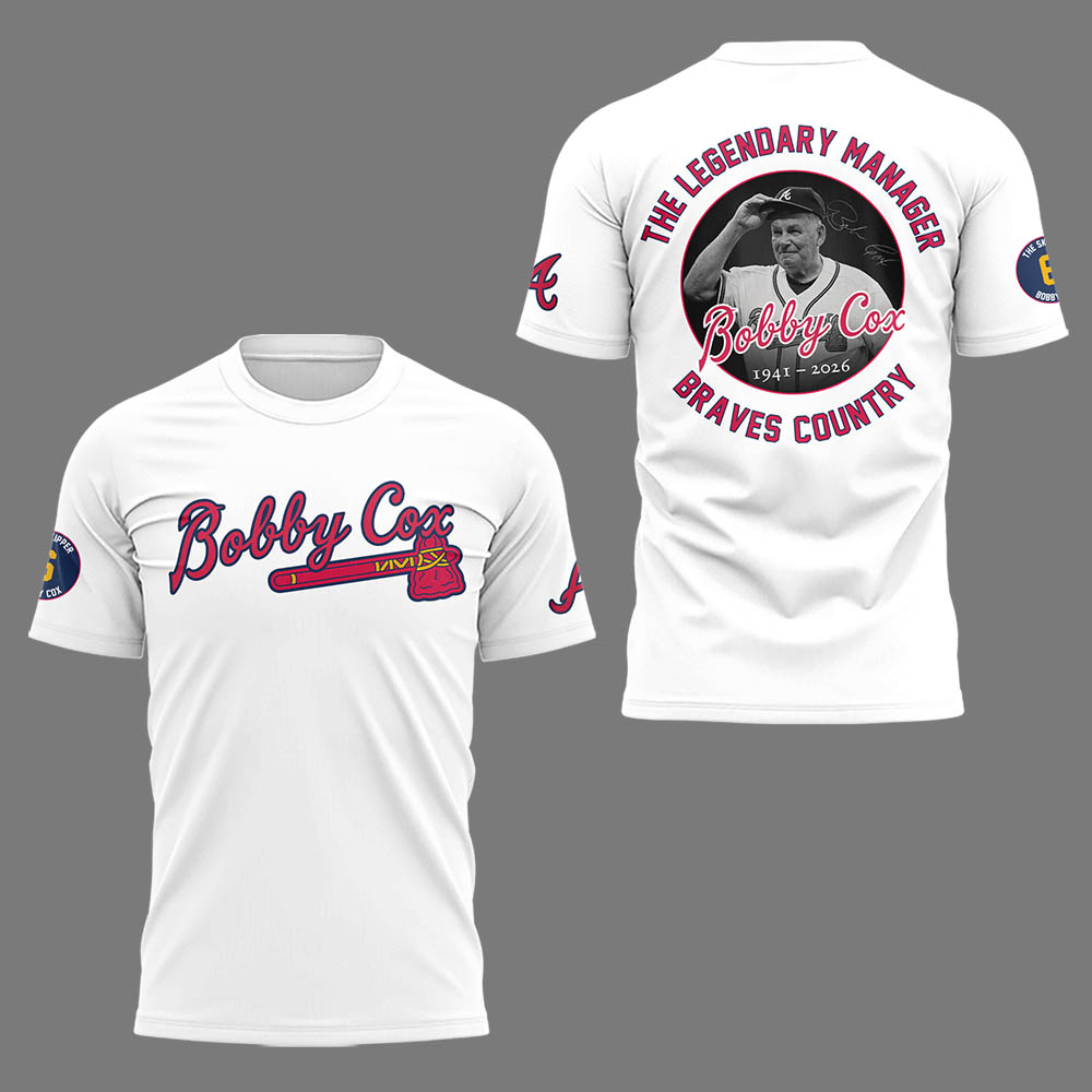 Remembering Bobby Cox – The Legendary Manager”⚾🪓 Shirt