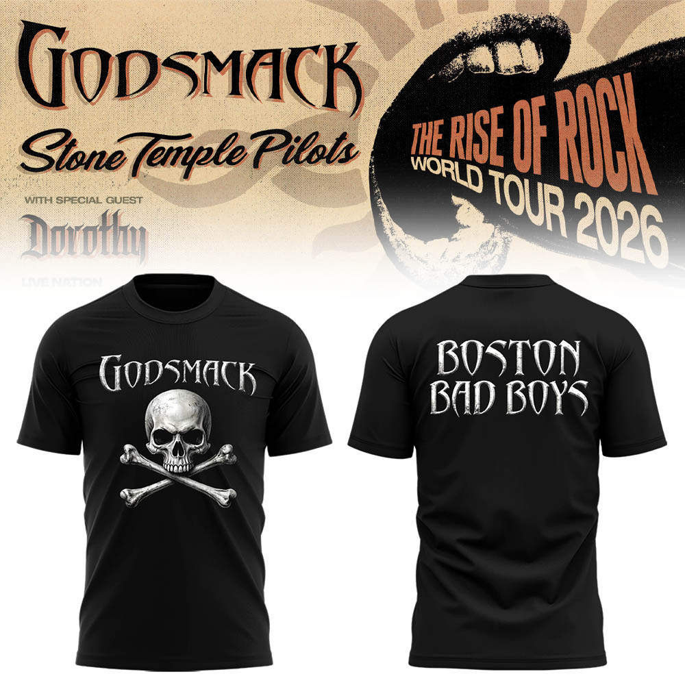 Limited Edition “The Rise Of Rock” Tour 2026 Tshirt