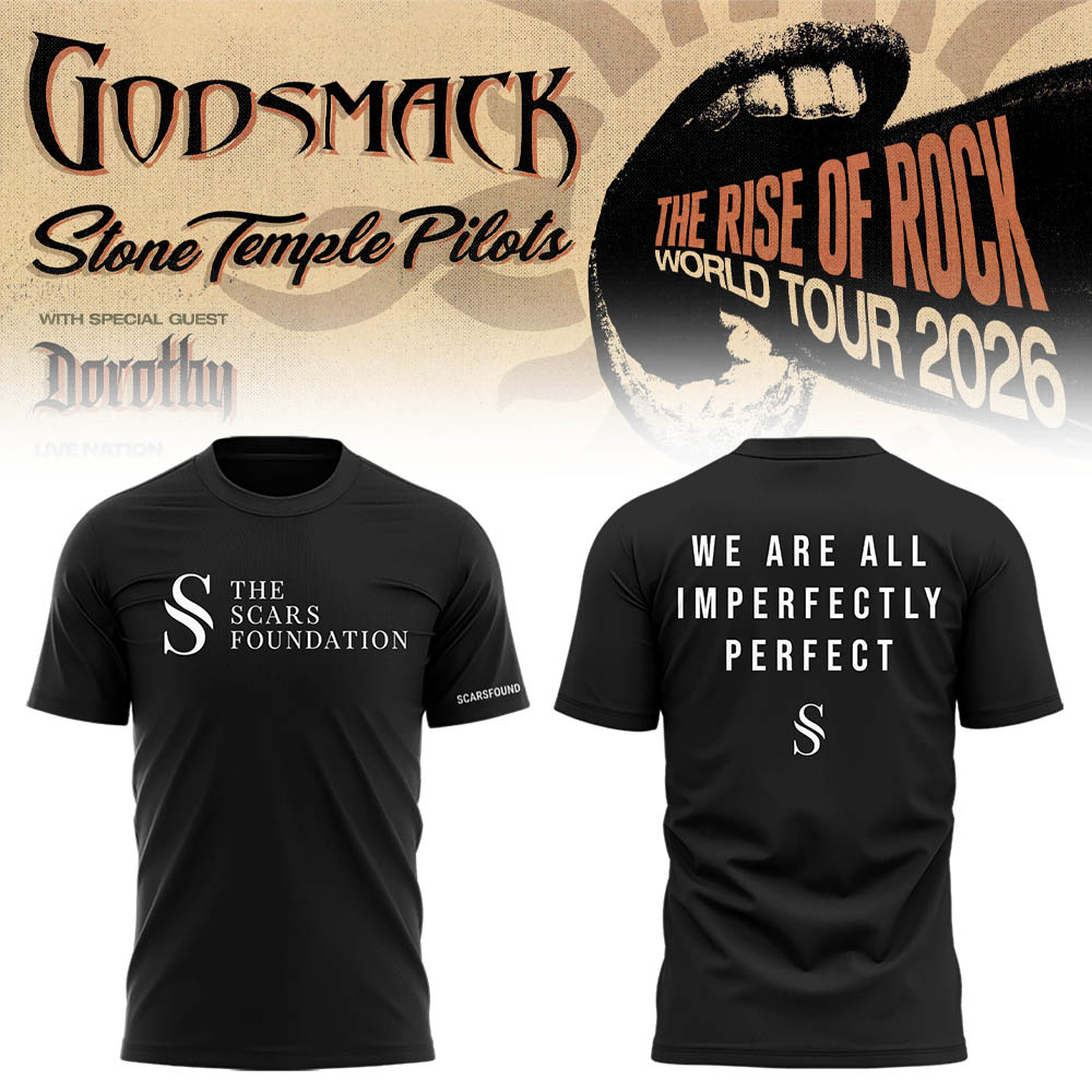 Limited Edition “The Rise Of Rock” Tour 2026 Tshirt