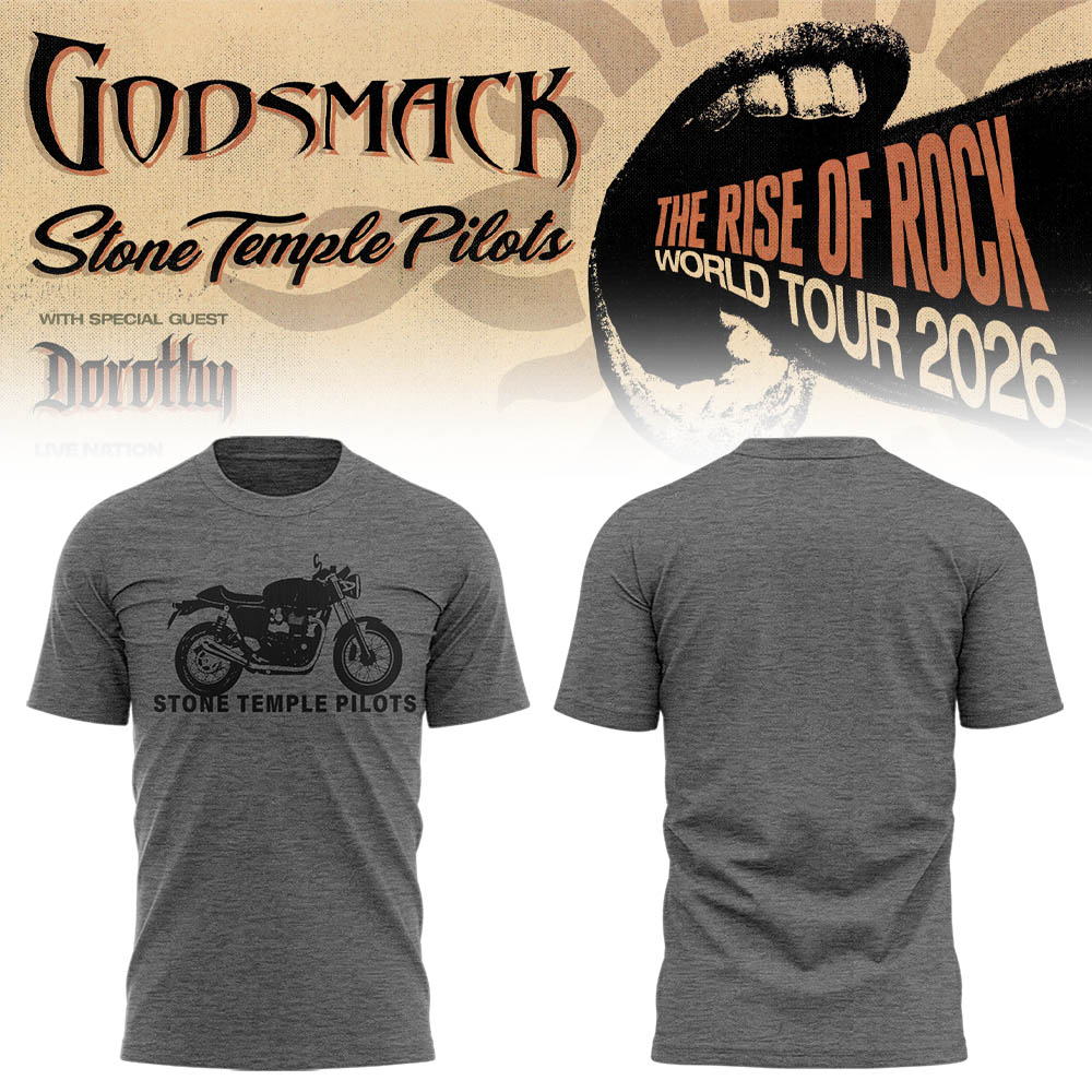 Limited Edition “The Rise Of Rock” Tour 2026 Tshirt
