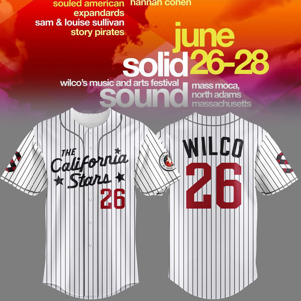 2026 Solid Sound Festival 🎶✨Baseball Jersey
