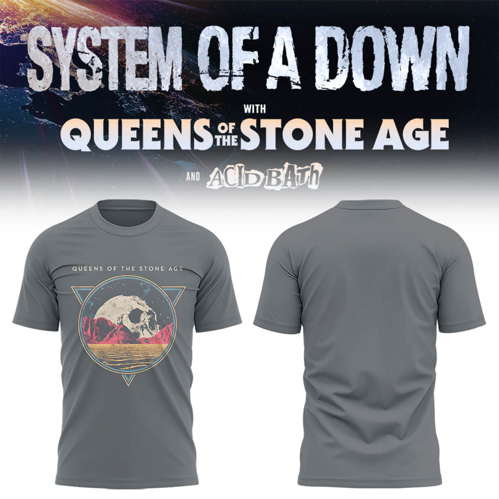 Limited Edition SOAD UK & Europe Stadium Tour 2026 T-Shirt