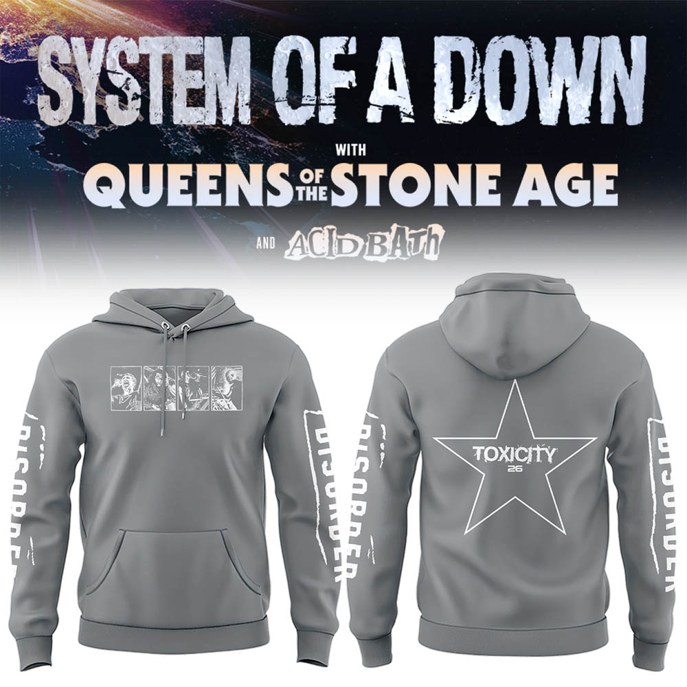 Limited Edition SOAD UK & Europe Stadium Tour 2026 Hoodie