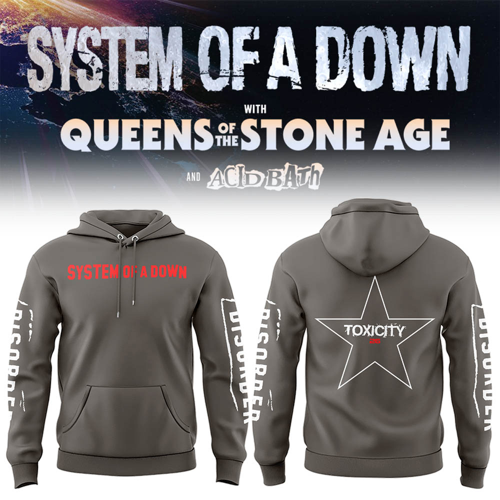 Limited Edition SOAD UK & Europe Stadium Tour 2026 Hoodie