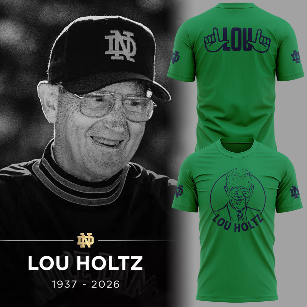 Legacy Of Lou Holtz Limited Edition TShirt
