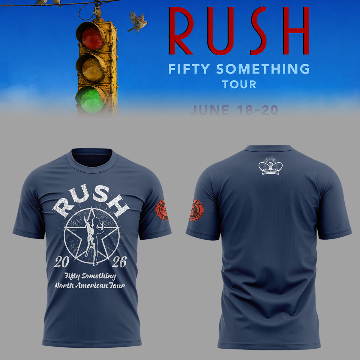 Limited Edition Fifty Something Tour At Mexico Shirt