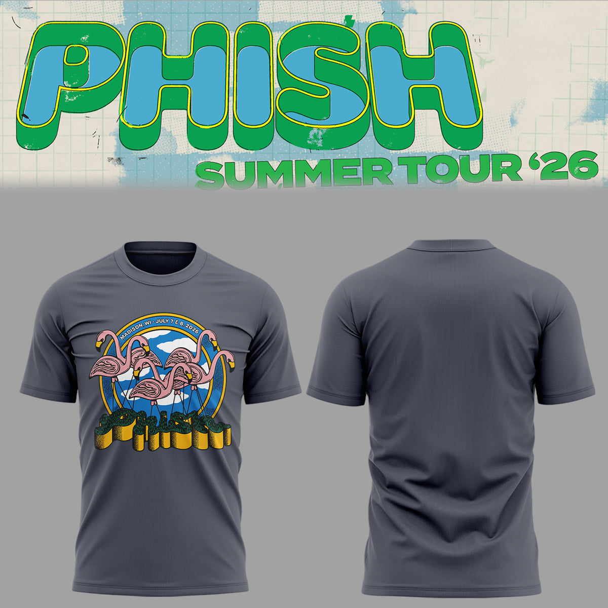 Limited Edition Summer Tour 2026 Tshirt