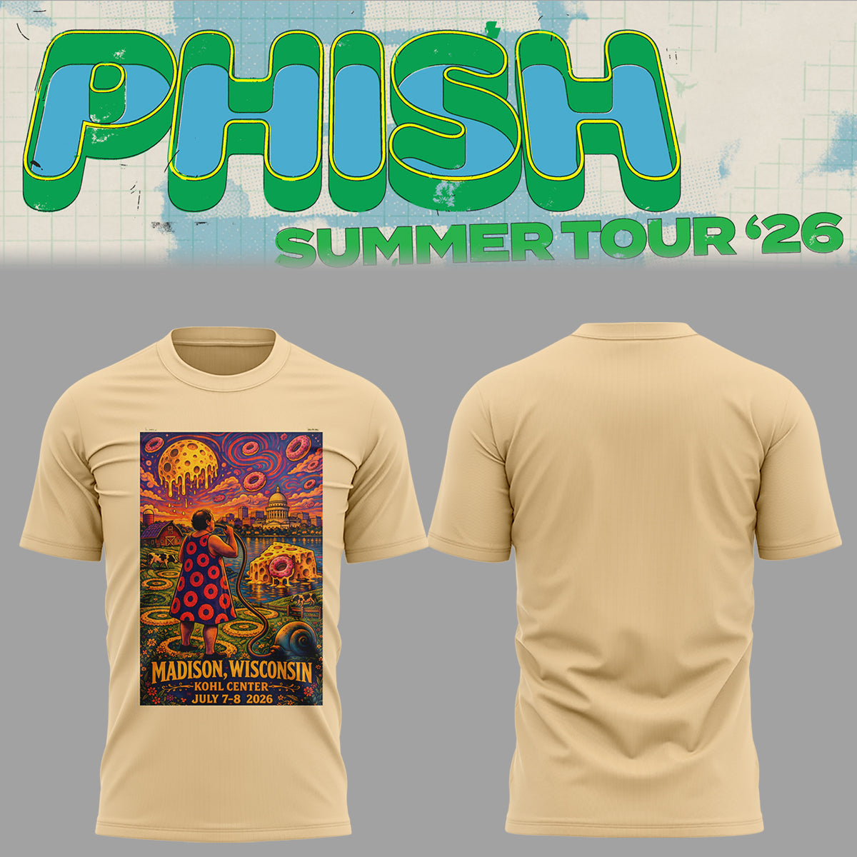 Limited Edition Summer Tour 2026 Tshirt