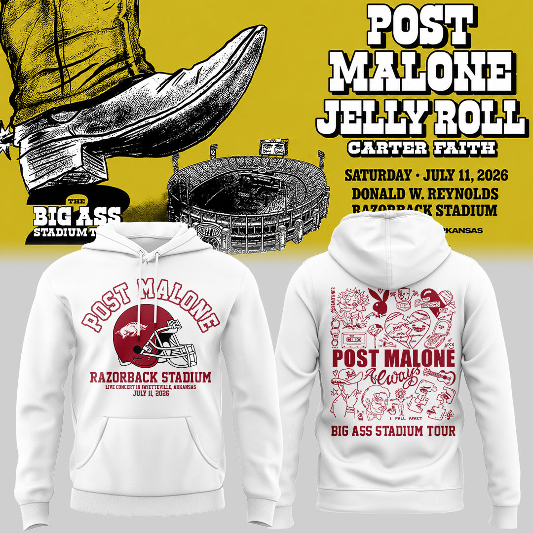 Limited Edition Big Ass Stadium Tour At Razorback Stadium Hoodie