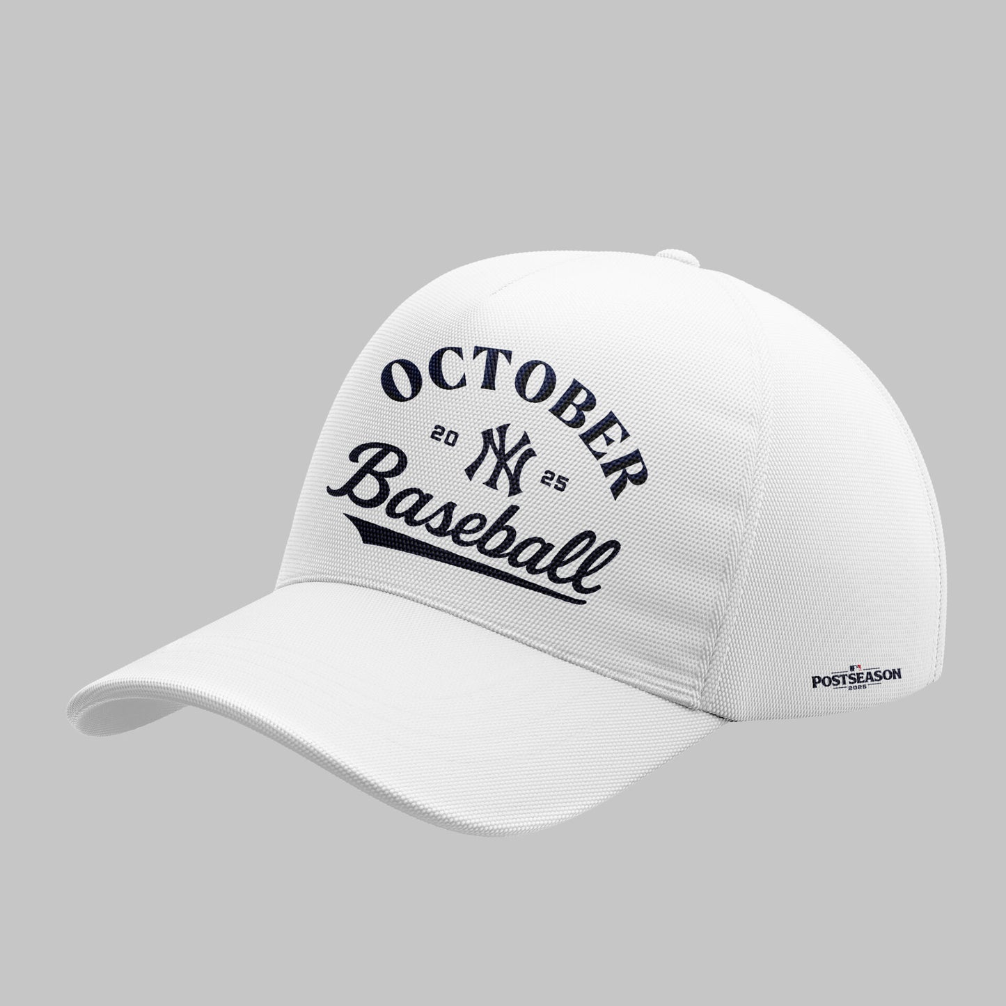 Limited Edition Yankees October Baseball White TShirt