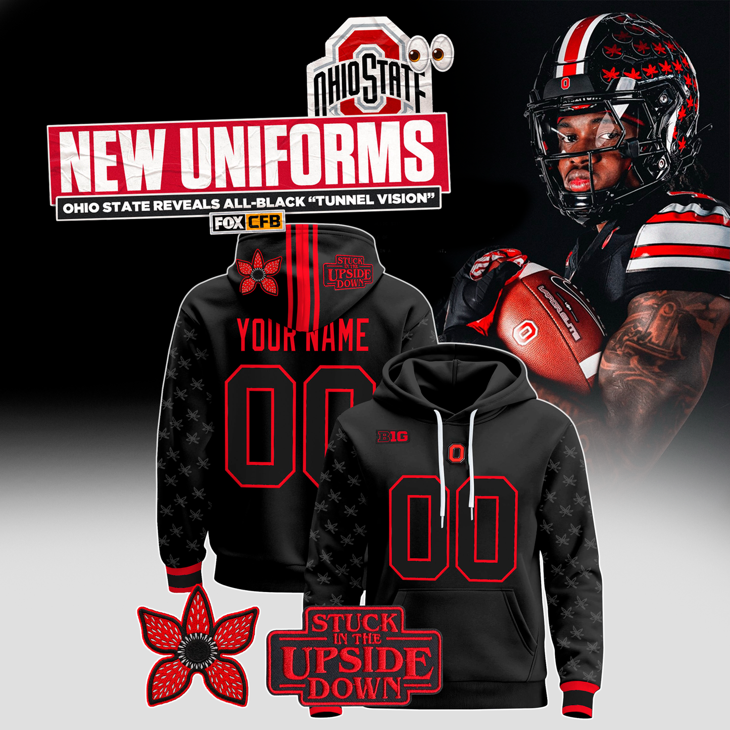 Ohio State New Black Uniforms “Tunnel Vision” 2026 - Limited Edition