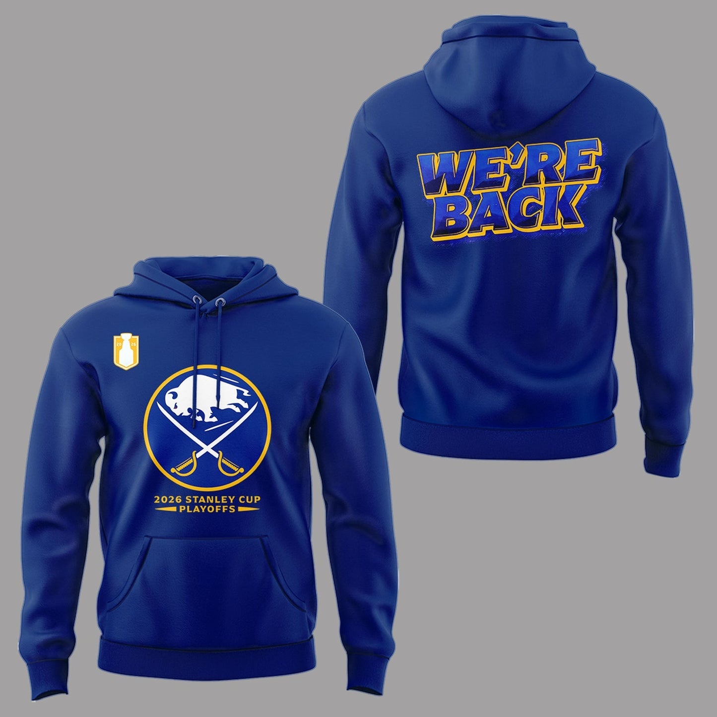 Limited Edition Buffalo Playoff Hoodie-PA042026020