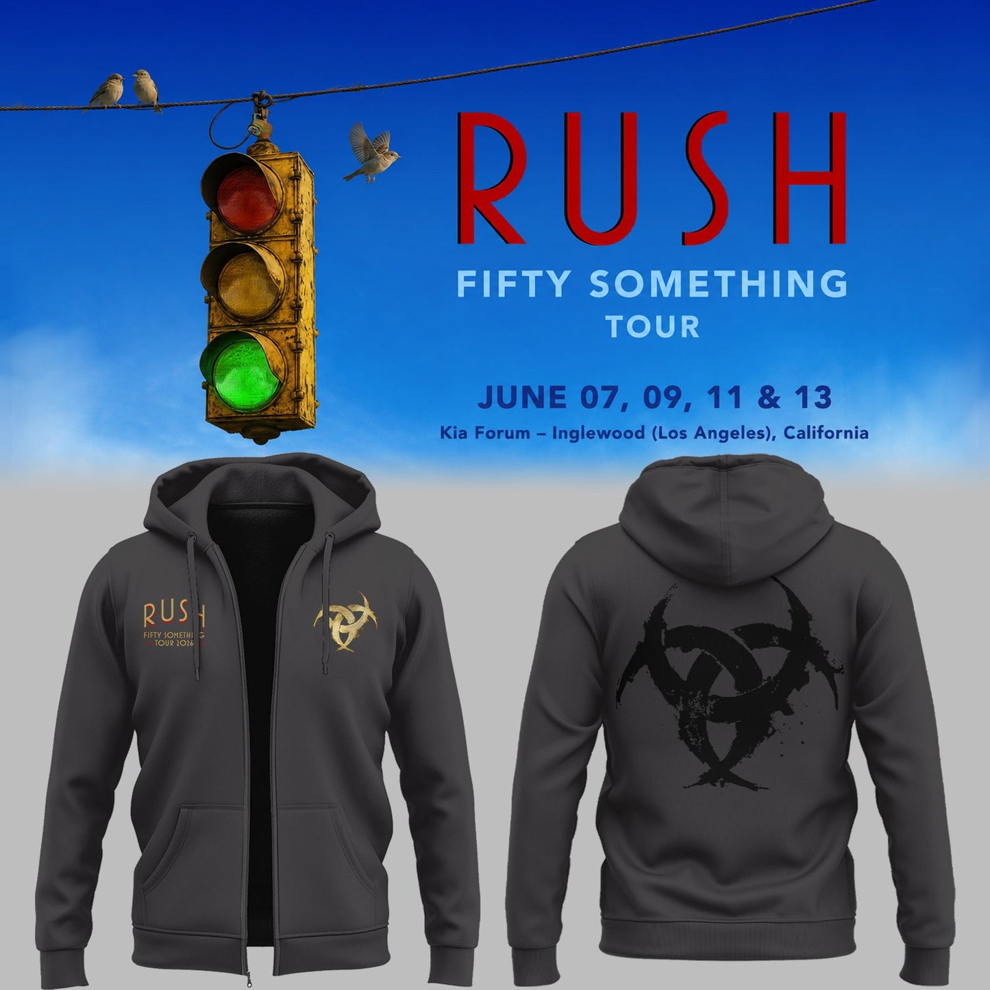Limited Edition Fifty Something Tour ZipHoodie