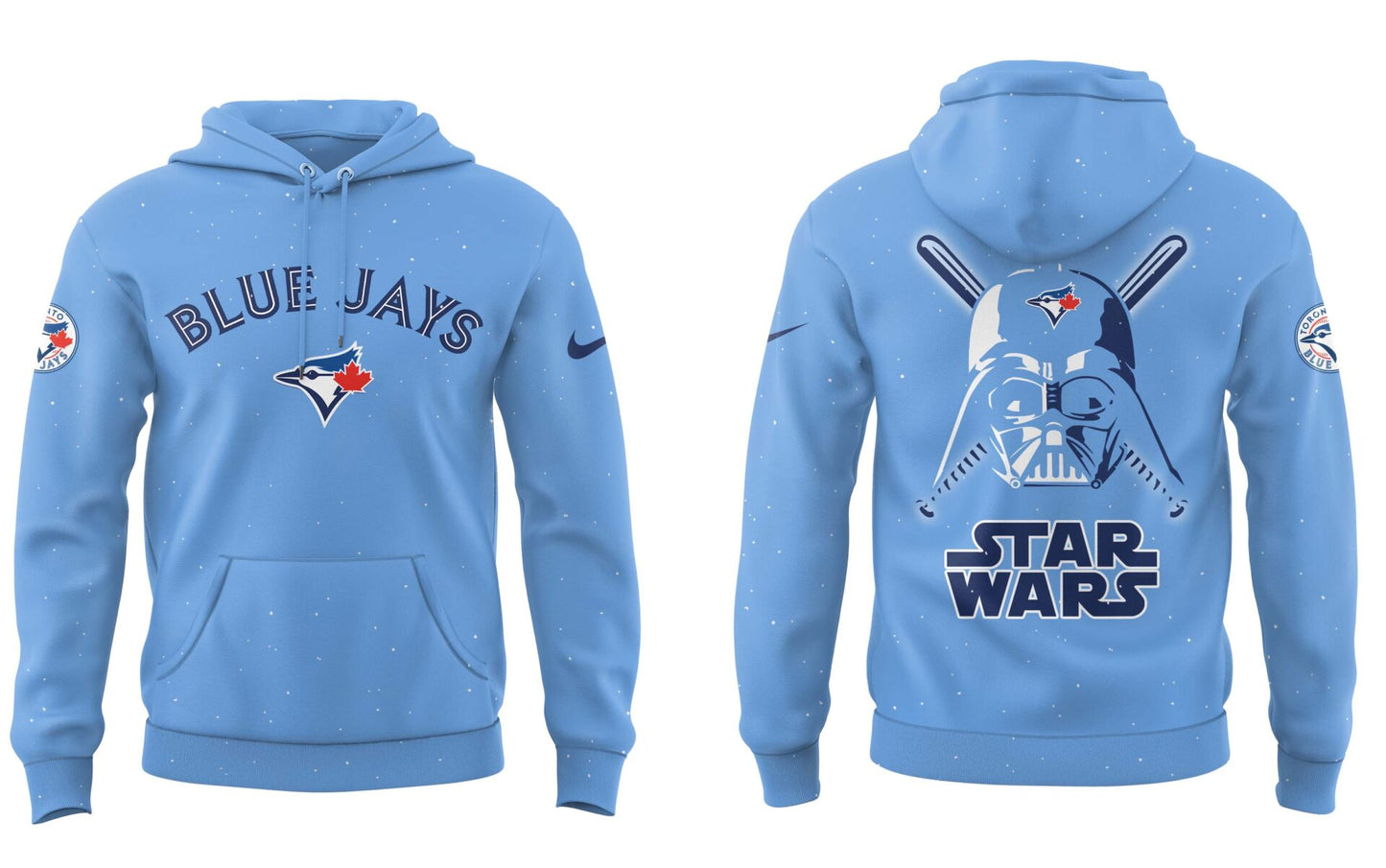 Blue Jays Baseball 2025 Limited "Blue Jays x Star Wars" Blue Hoodie-PU25040204