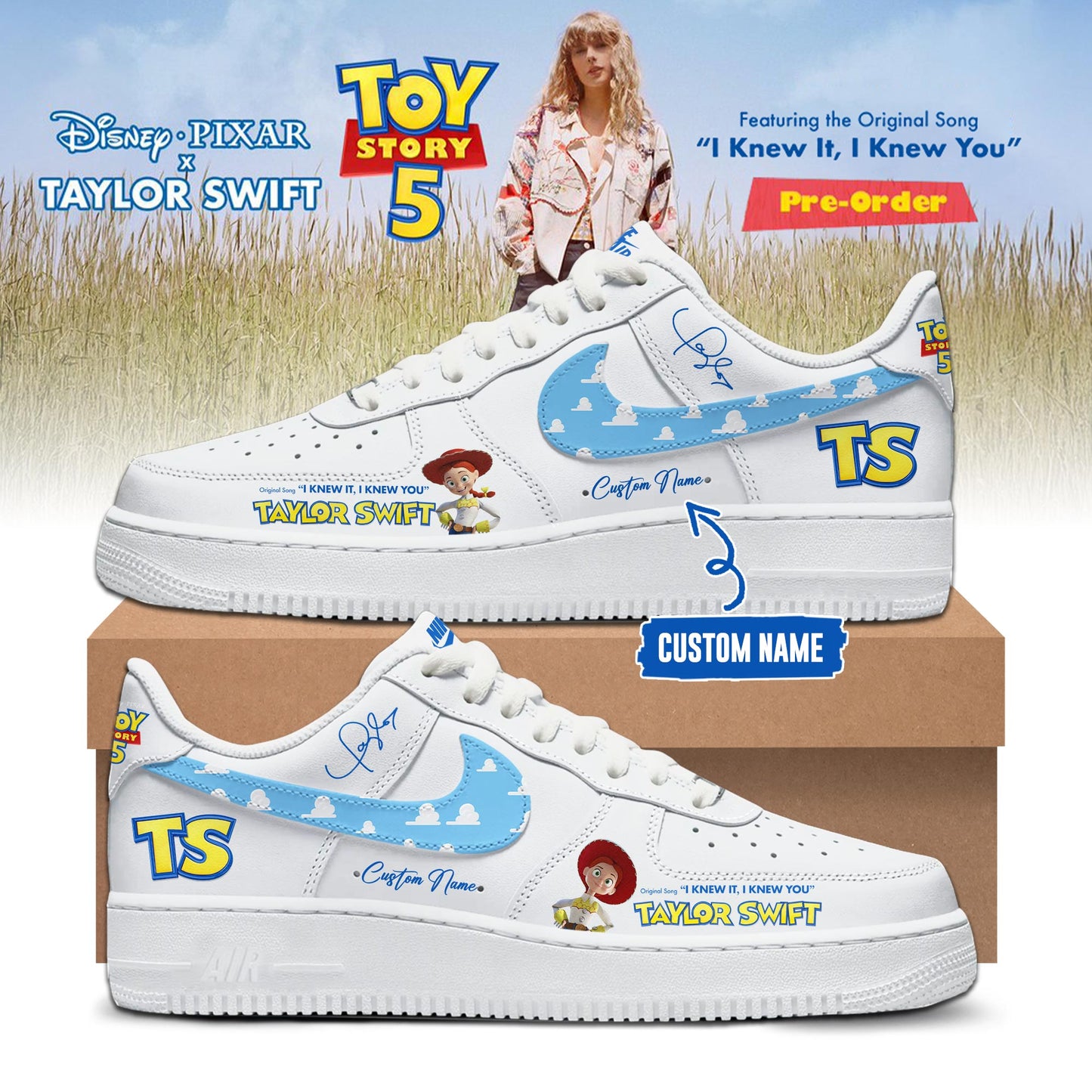 TS x Toy Story 5 “I Knew It, I Knew You” Limited Edition Sneakers