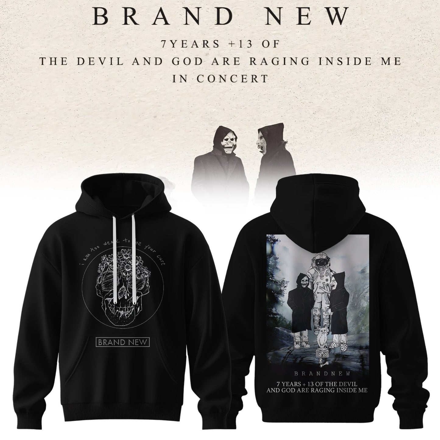 BRAND NEW – THE DEVIL AND GOD COLLECTION HOODIE