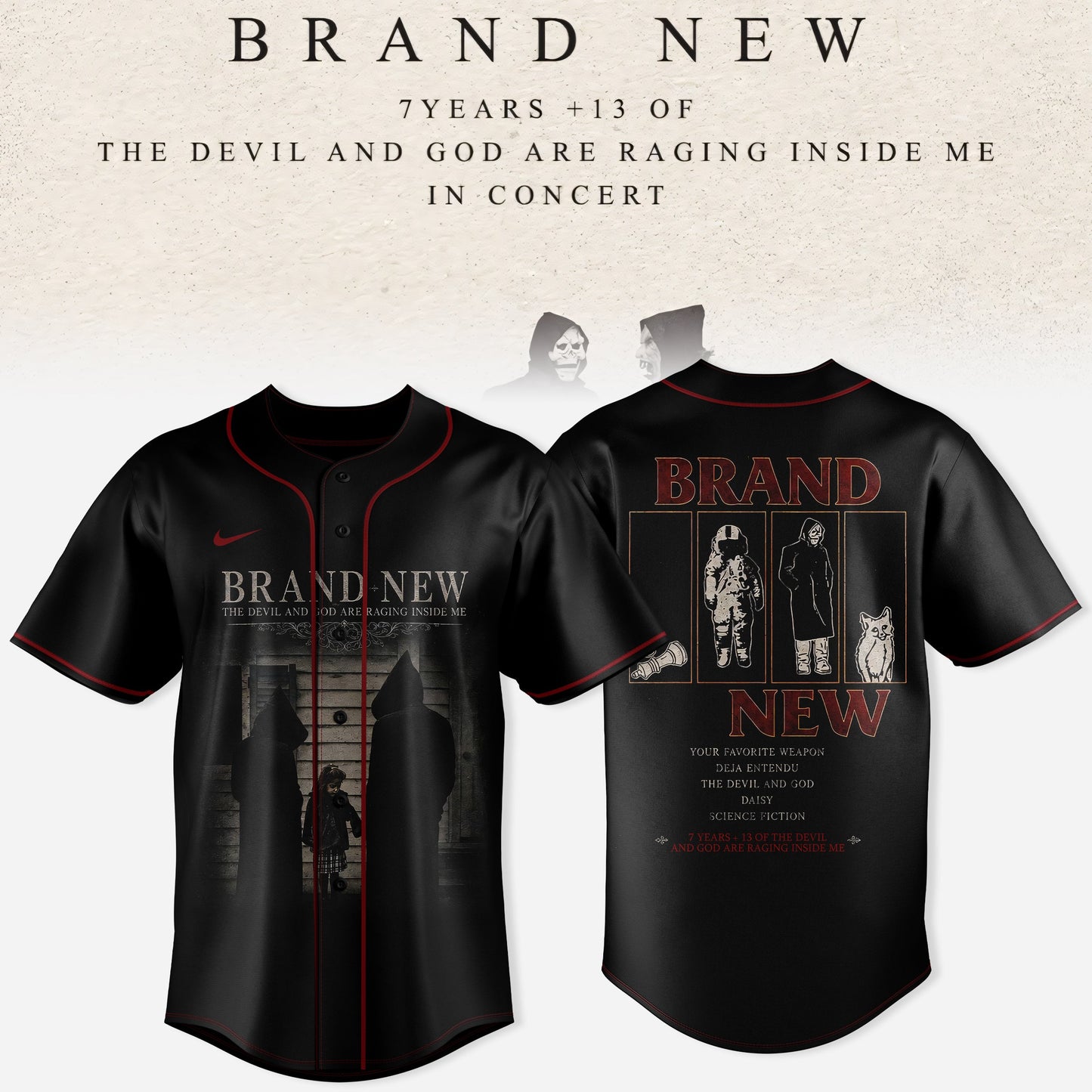 BRAND NEW – THE DEVIL AND GOD COLLECTION JERSEY