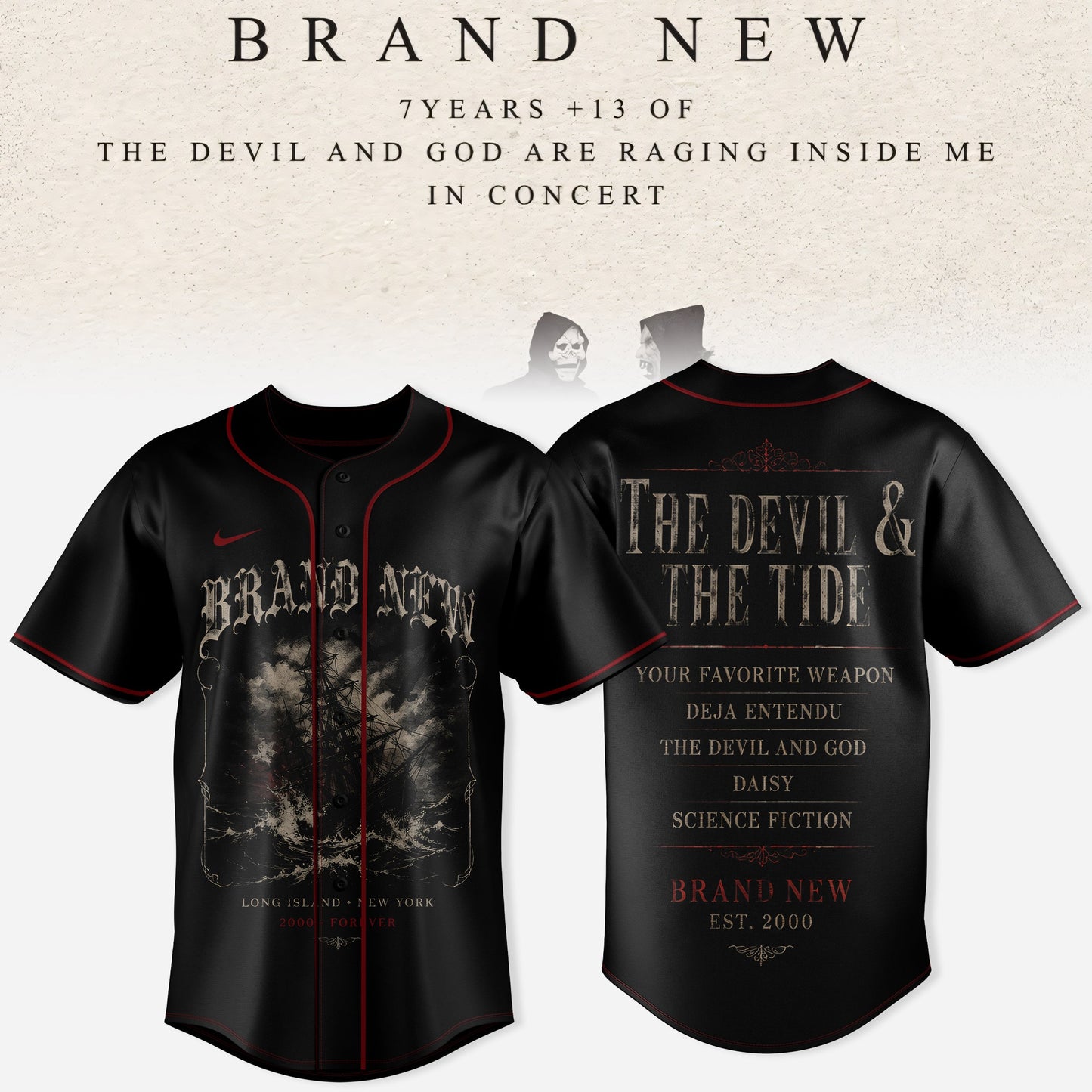 BRAND NEW – THE DEVIL AND GOD COLLECTION JERSEY
