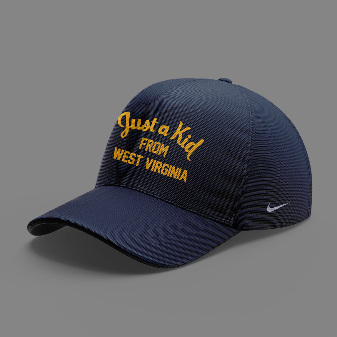 Limited Edition West Virginia FB “Just a kid from WVU’ Navy Hoodie
