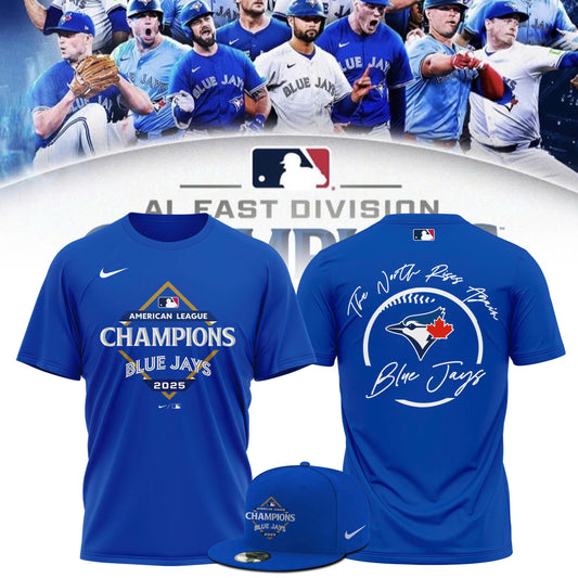 Toronto Blue Jays – 2025 American League Champions Tshirt Blue