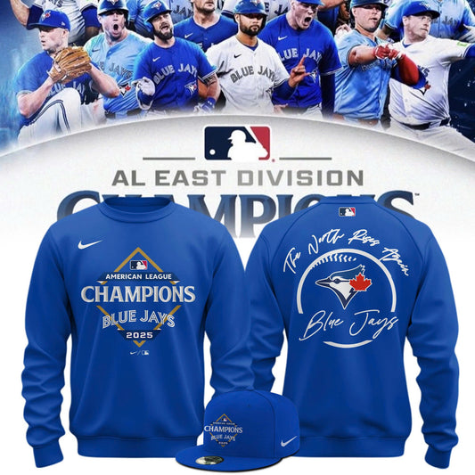 Toronto Blue Jays – 2025 American League Champions Sweatshirt Blue