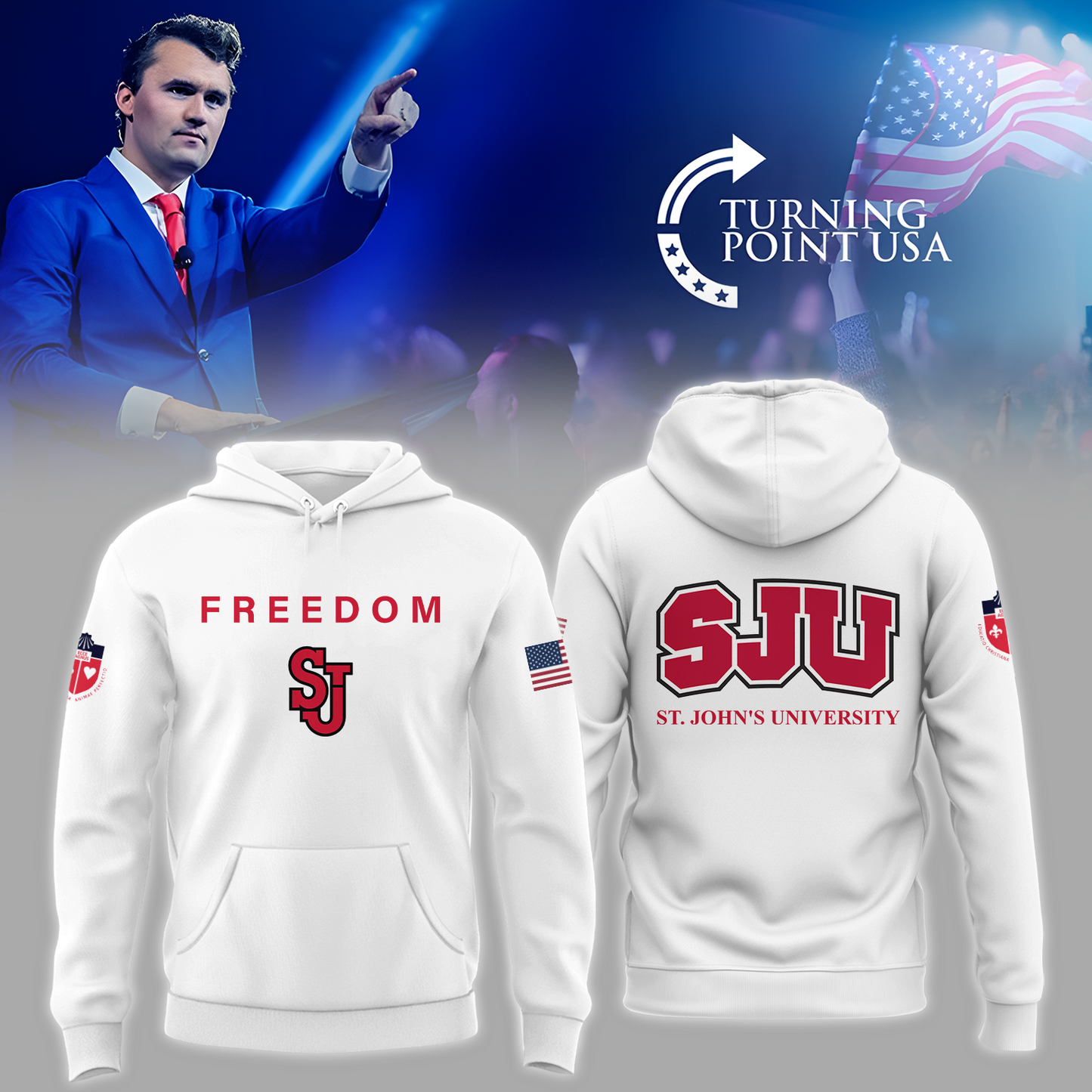 St. John's University Freedom Hoodie