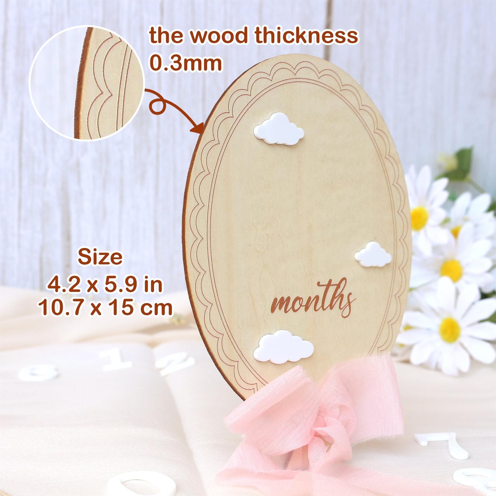 Baby Monthly Milestone Baby Girl Name Sign Baby Girl Announcement Sign for Hospital Baby Photo Signs Baby Gift Baby Shower Gift