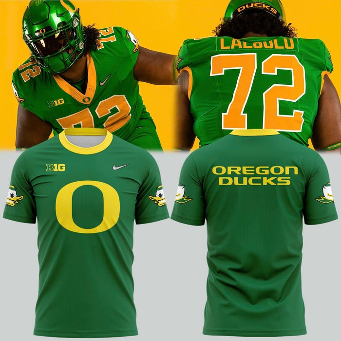 Special New Oregon Ducks Wordmark Uniform Tshirt