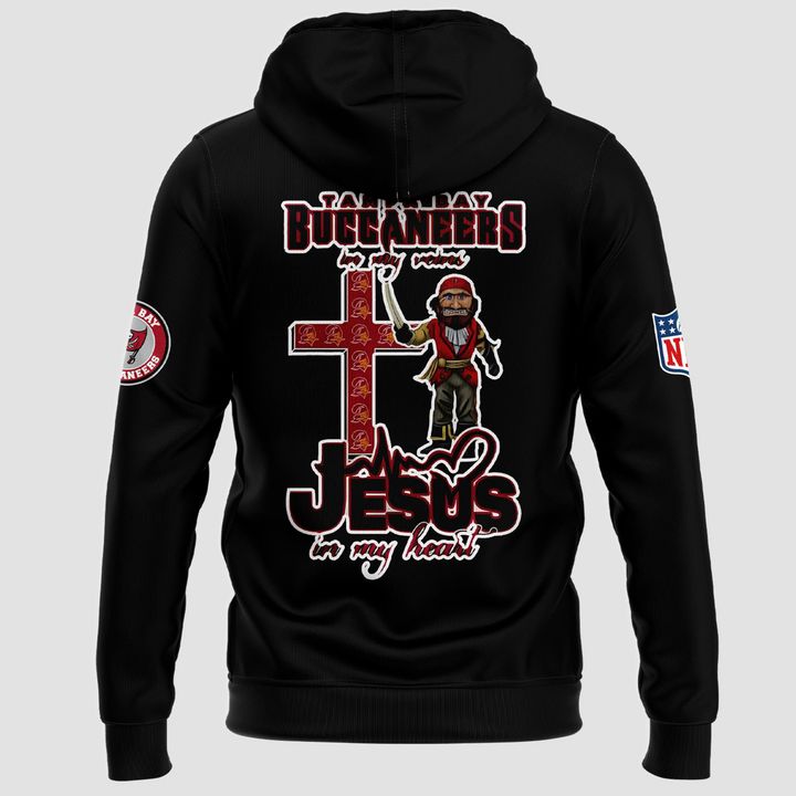 Men's Tampa Bay Buccaneers "I ❤️ Jesus" Hoodie