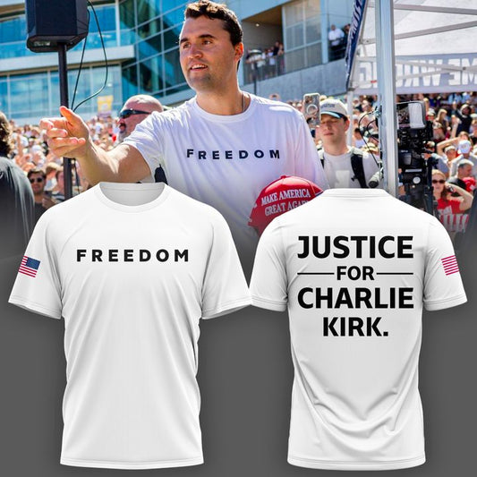 Charlie Kirk "FREEDOM" RIP – 1993-2025 Classic T-Shirt
