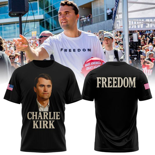 Charlie Kirk "FREEDOM" RIP – 1993-2025 Classic T-Shirt